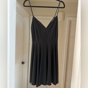 Kimchi Blue Black Strapless Dress